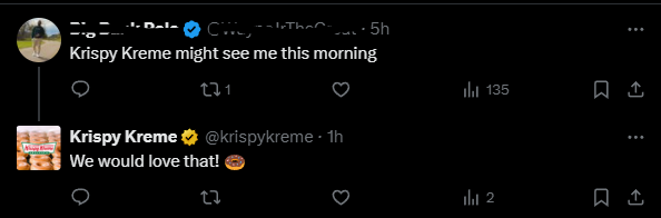 4 A twitter user suggests that he may be paying a very direct and personal visit to the company