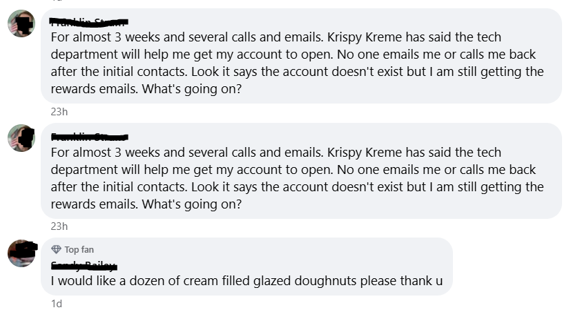 7 Starved customers resort to pleas for help amidst donut crisis